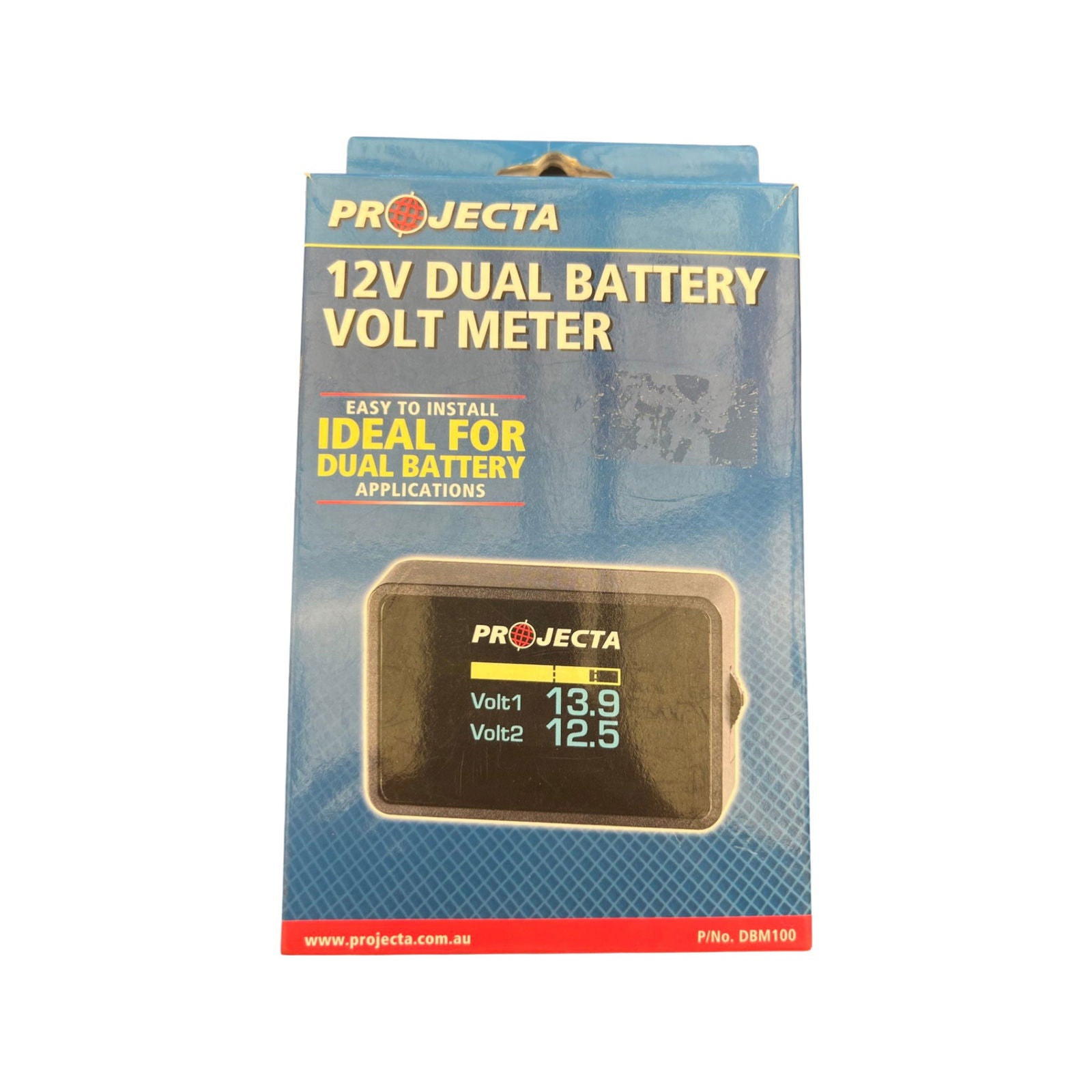 12V Dual Battery Volt Meter