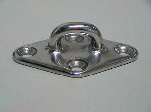 AISI 316 Pad Eye Diamond Base