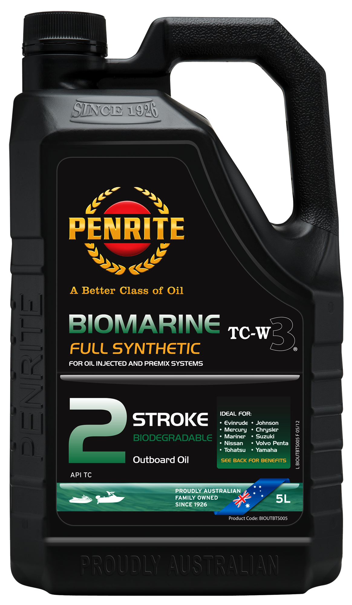 BIOMARINE OUTBOARD 2 STROKE OIL (Full Syn.)
