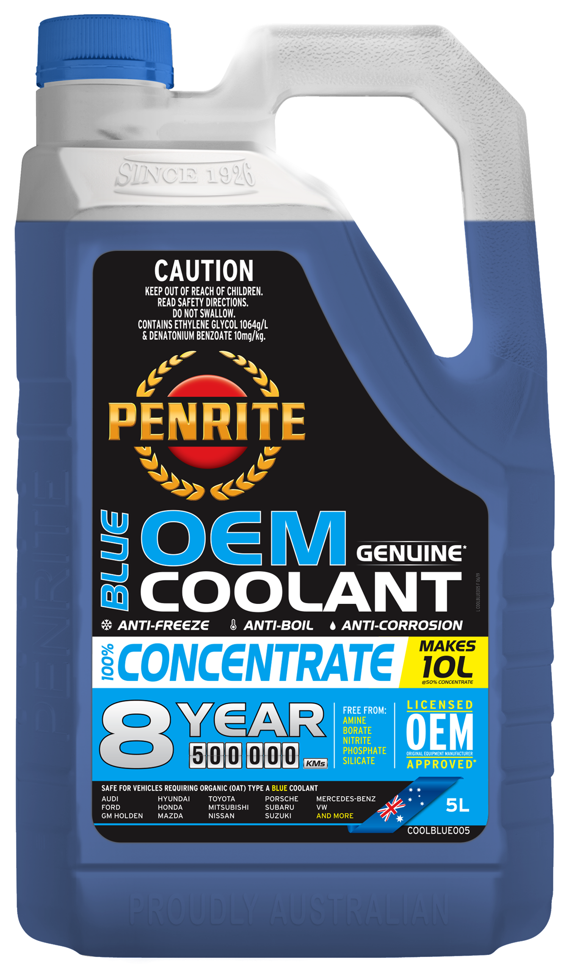 BLUE OEM COOLANT CONCENTRATE