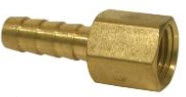 BRASS HOSE BARB - FEMALE