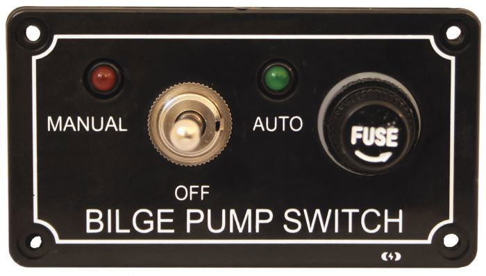 Bilge Pump Control Panel 90 X 50mm
