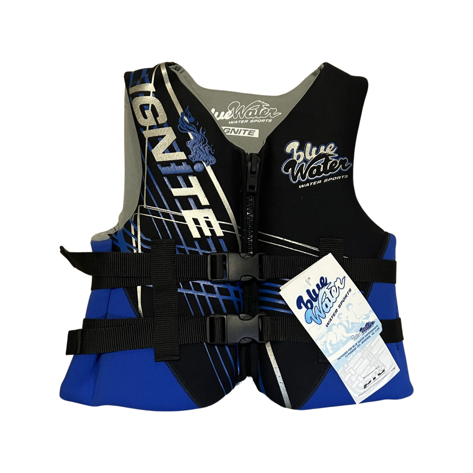 Blue Water Ski Vest Adult