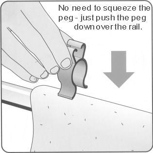 Boat Rail Pegs