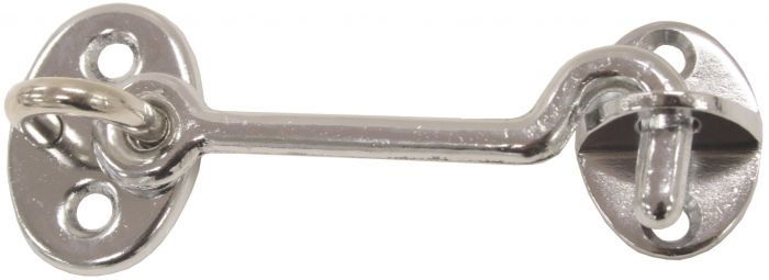 Cabin Door Hooks - Chrome Brass