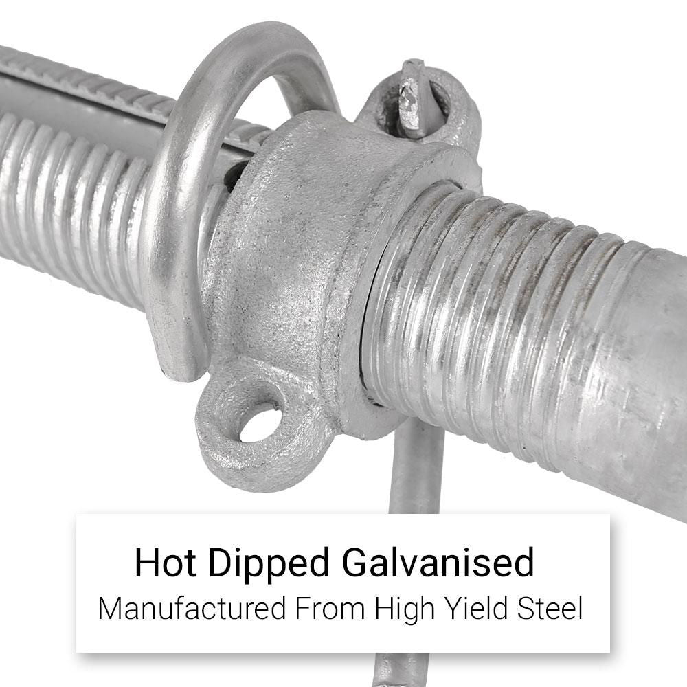 Climbrite CAP0 Size 0 1065mm to 1792mm Galvanised Acrow Prop