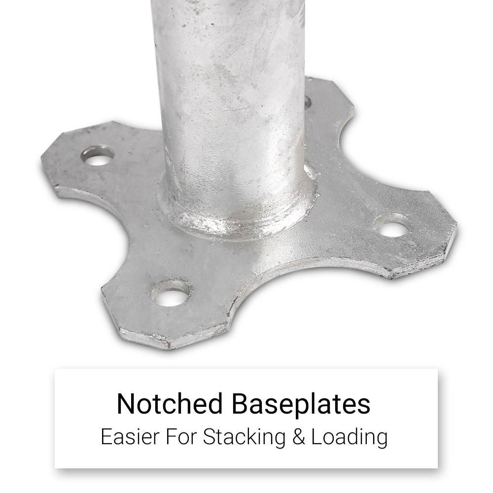 Climbrite CAP0 Size 0 1065mm to 1792mm Galvanised Acrow Prop