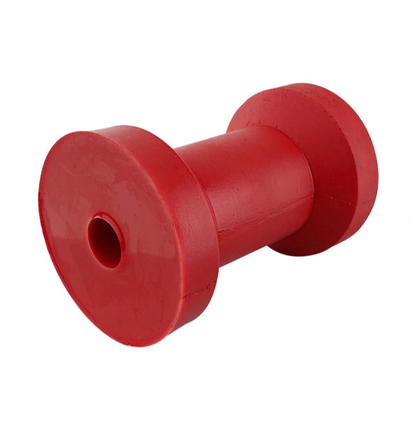 Cotton Reel Rollers Soft Red Polyurethane