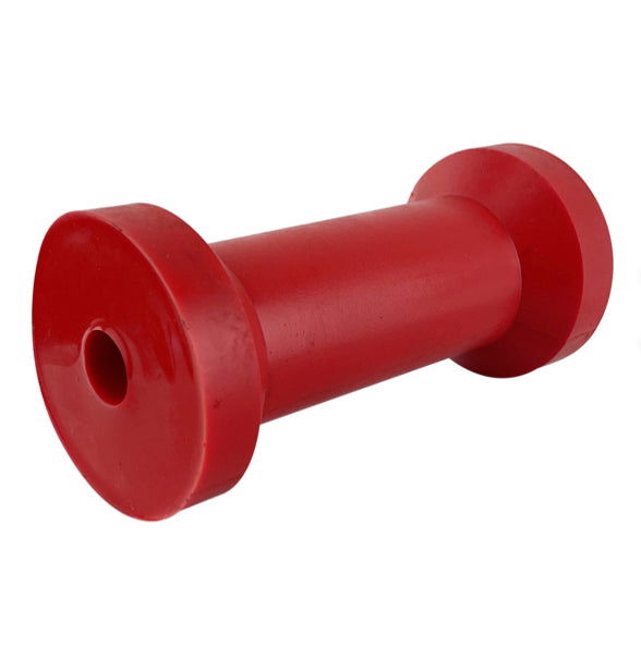 Cotton Reel Rollers Soft Red Polyurethane