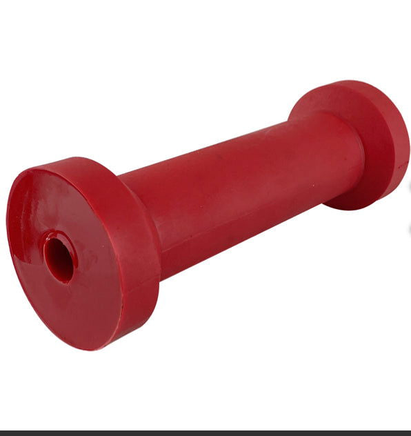 Cotton Reel Rollers Soft Red Polyurethane