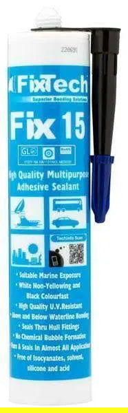 FIXTECH FIX15 MULTI-PURPOSE ADHESIVE SEALANT