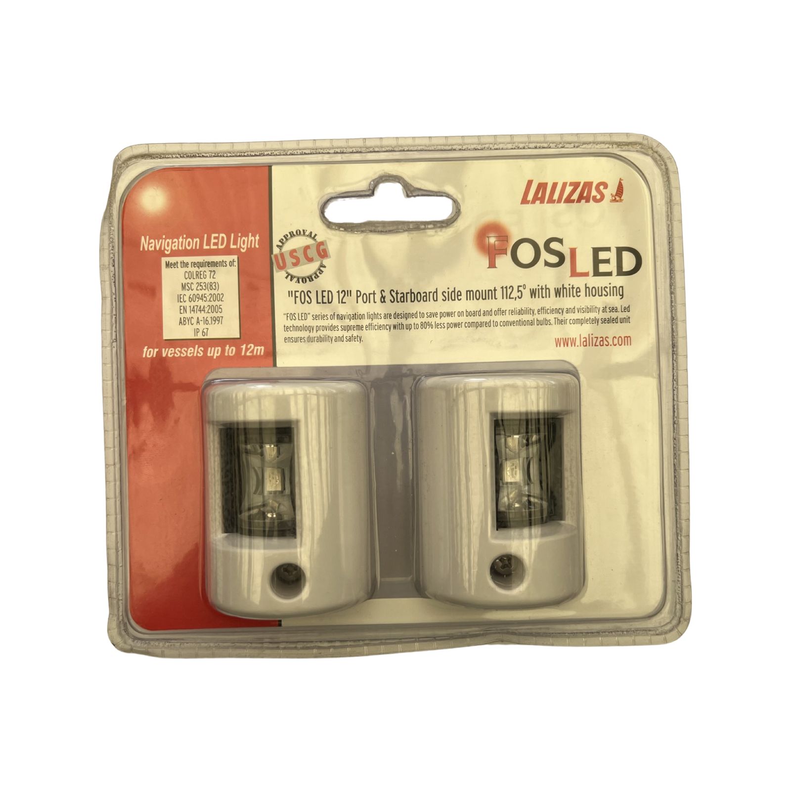 “FOS 12” LED Navigation Lights - 12 Mtr