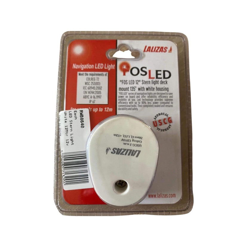 “FOS 12” LED Navigation Lights - 12 Mtr