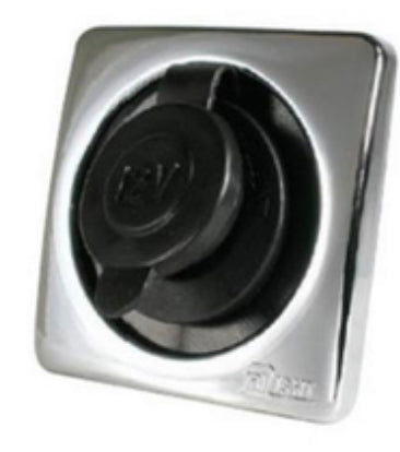 Frilight 12v Chrome Power Socket