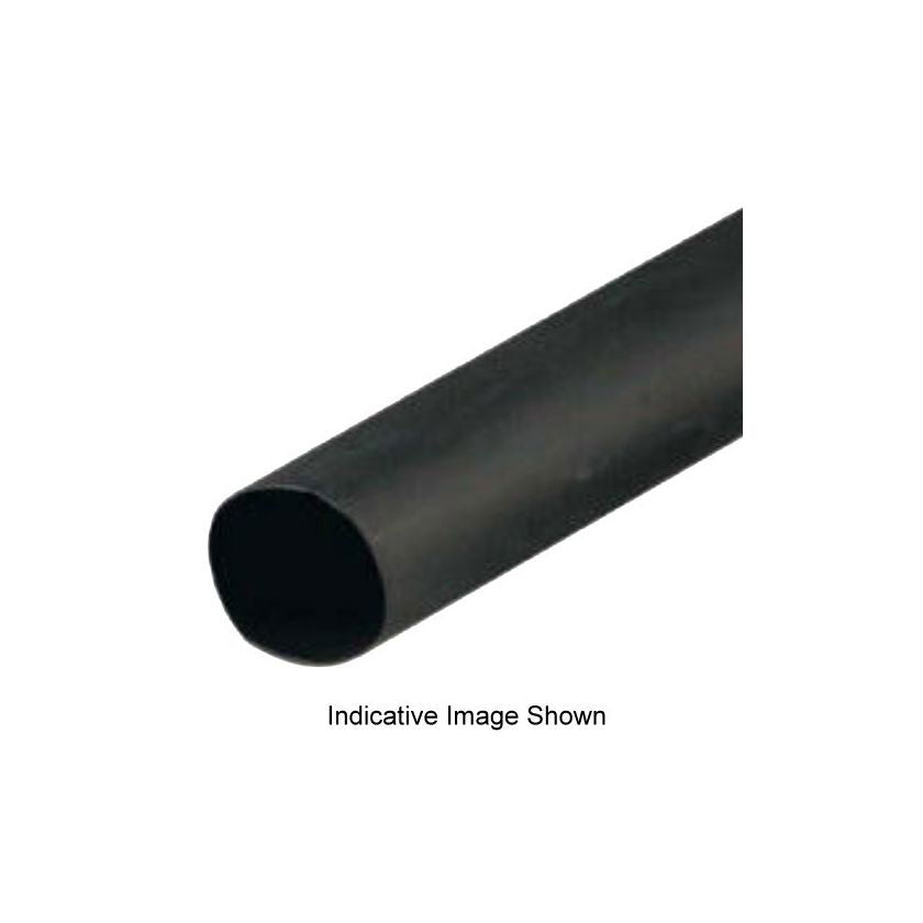 HEATSHRINK TUBE MEDIUM WALL 25 TO 8MM 1.2M BLACK