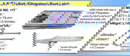Launch & Retrieve Boat Latch