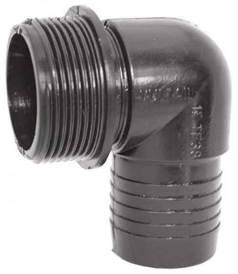Male Barbed Elbow