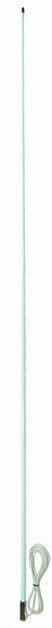 Marine VHF deck mount antenna - 156-162MHz, UHF male, 50W, 5.1 dBi - 2.4m
