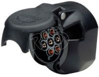 NARVA PIN PLASTIC TRAILER SOCKET (BLISTER PACK OF 1)