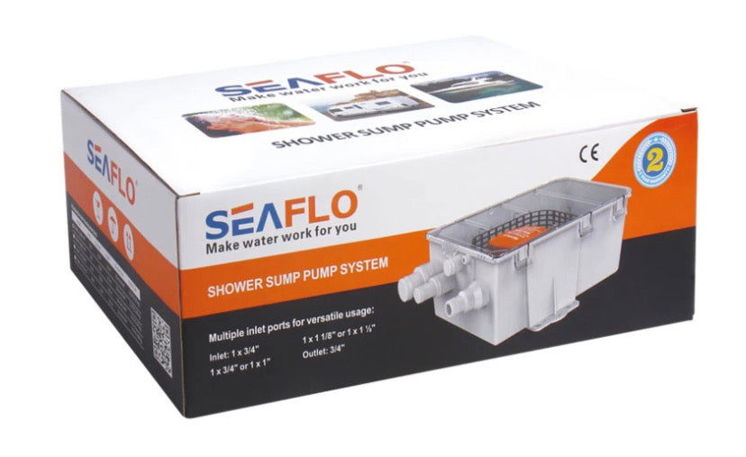 Seaflo Shower Sump Pump System