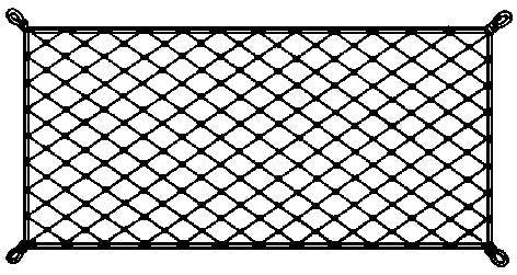 Small Elastic Securing net