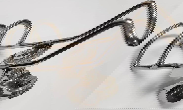 Stainless steel 316 Adjustable Single Rail Mount Rod Holder