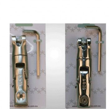 Swivel Dual Action- Stainless Steel Brushed Finish- Suits up to 8mm Chain