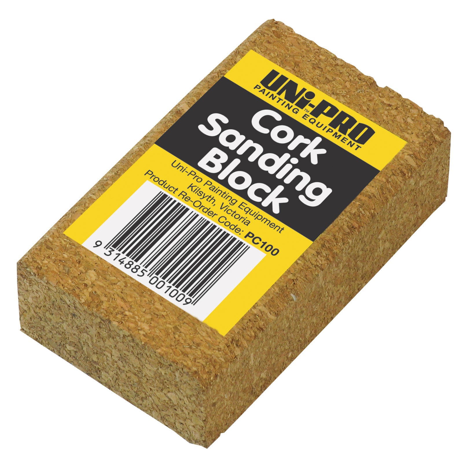 UNi-PRO Cork Sanding Block
