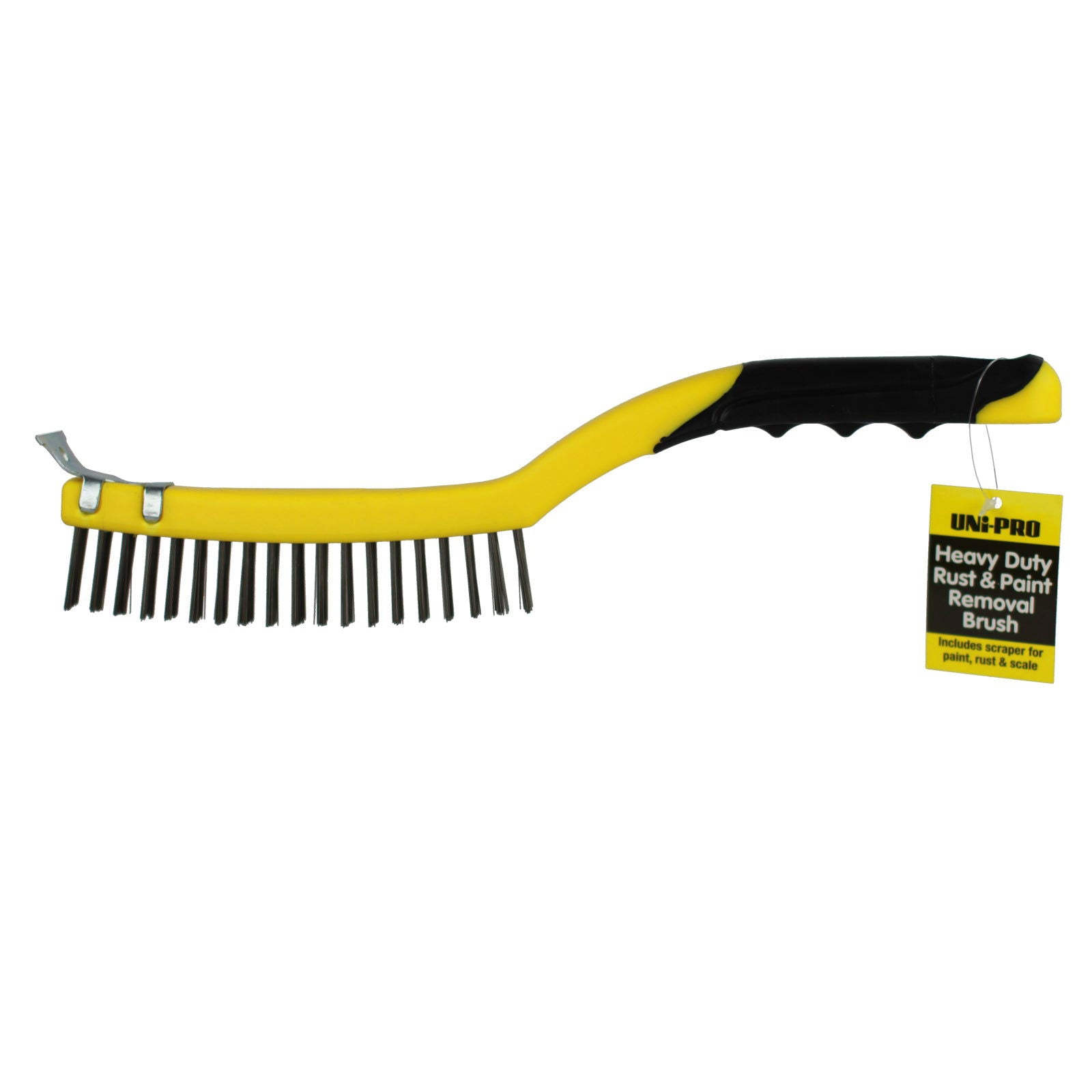 UNi-PRO Large Rust & Paint Wire Brush