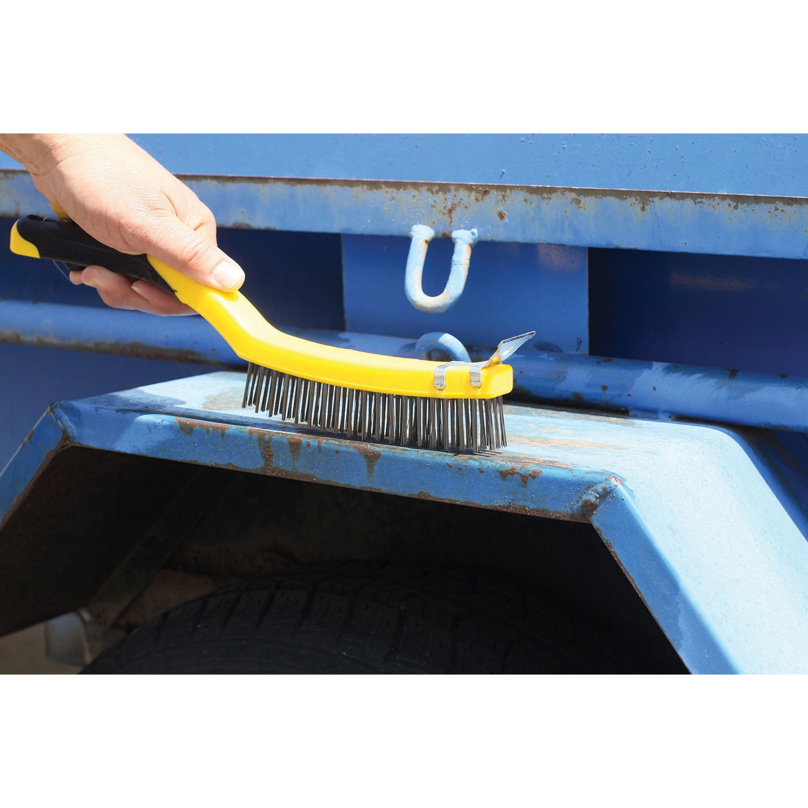 UNi-PRO Large Rust & Paint Wire Brush