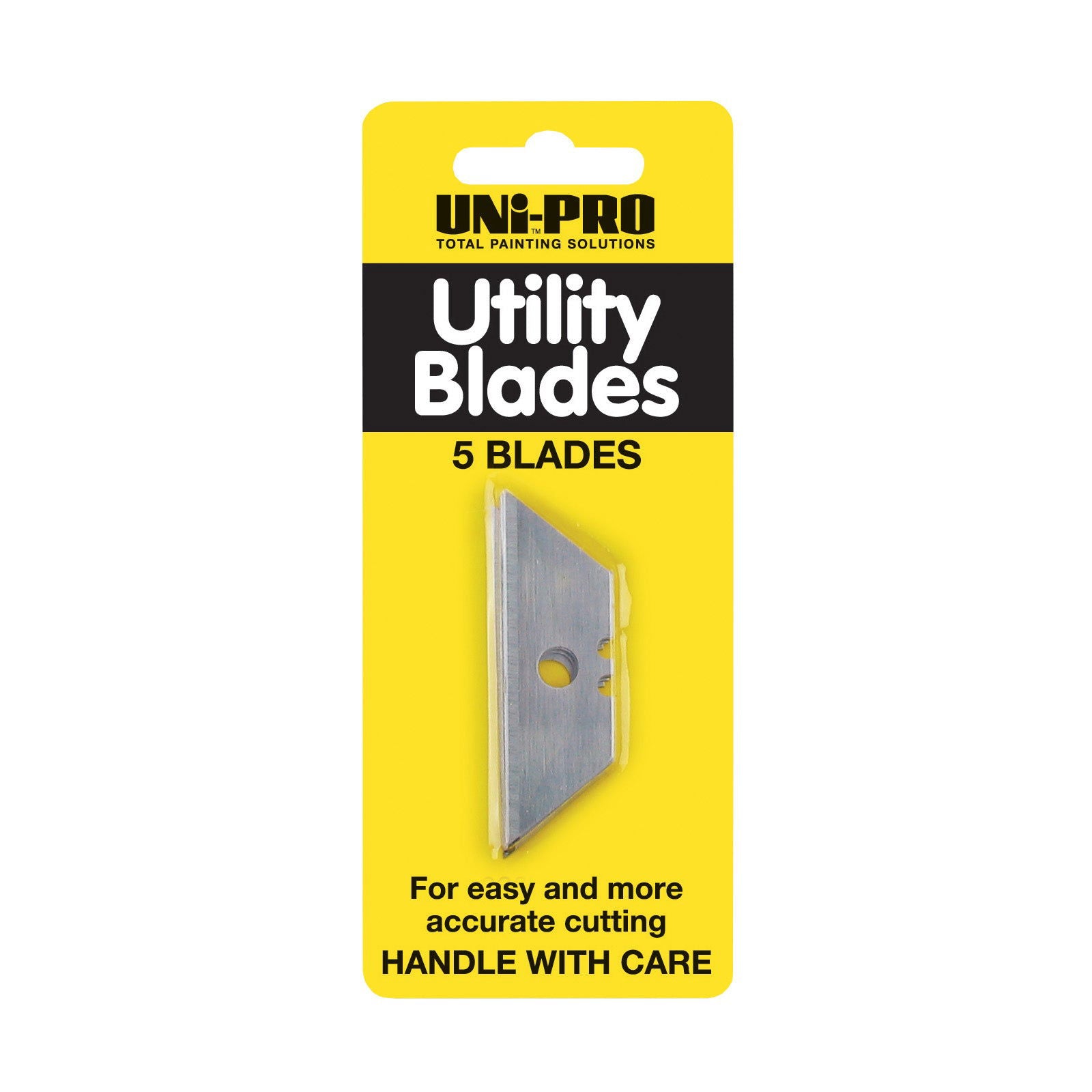 UNi-PRO Retractable Scraper Replacement 2 Notch Blades 5 Pack