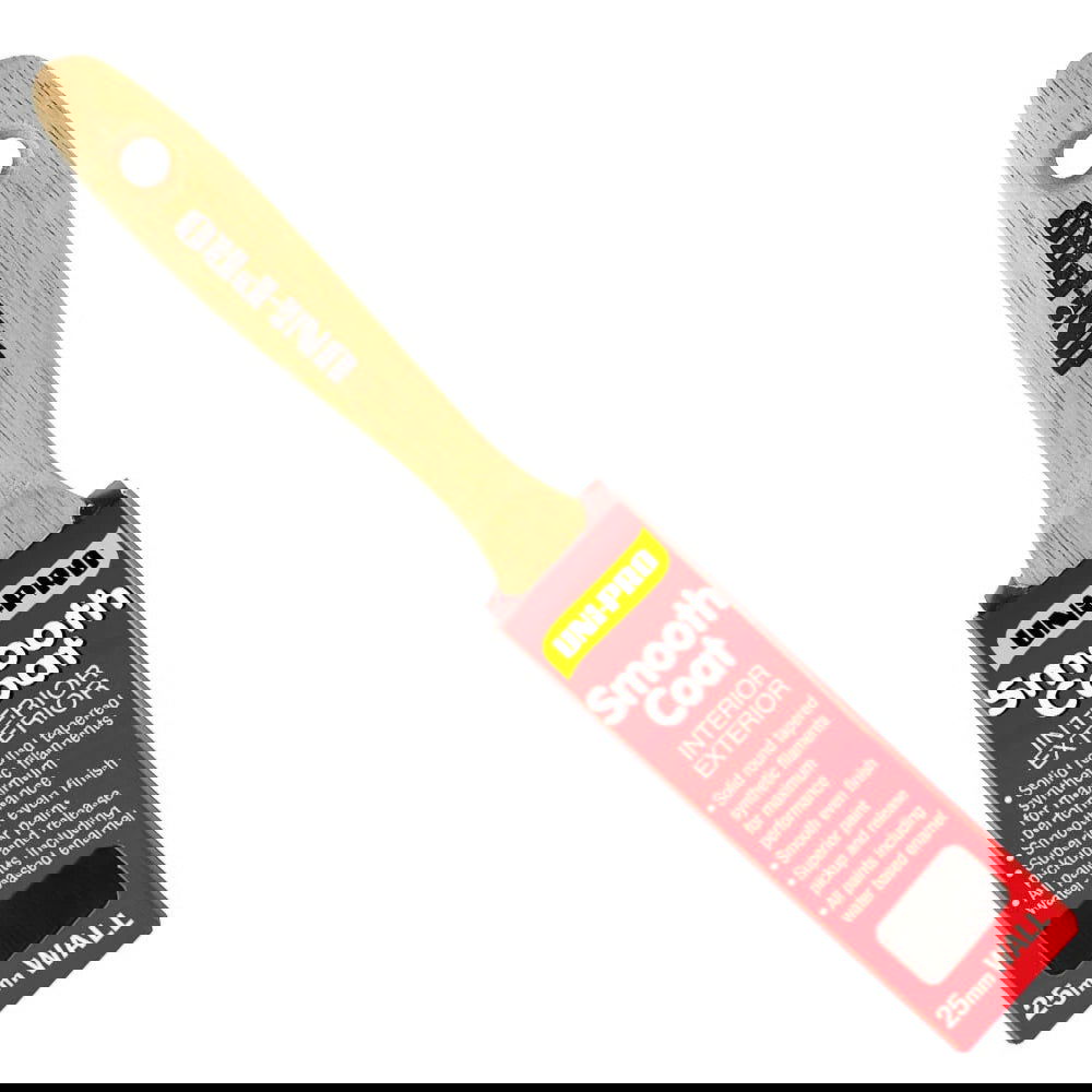 UNi-PRO Smooth Coat Synthetic Wall Brush Range
