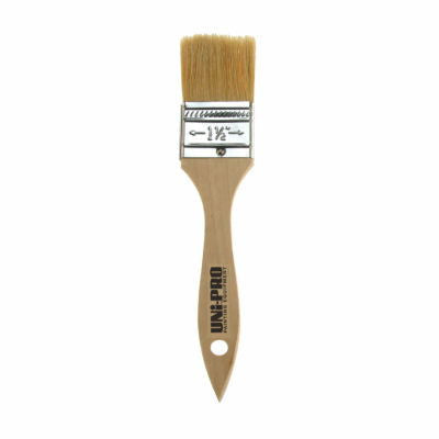 UNi-PRO Unpainted Natural Bristle Chip Brush Range