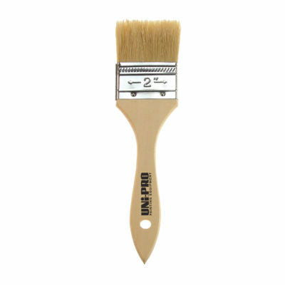UNi-PRO Unpainted Natural Bristle Chip Brush Range