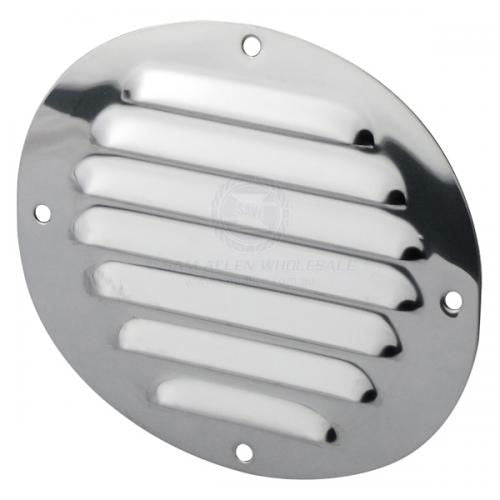 VENTS - OVAL LOUVRE STAINLESS STEEL