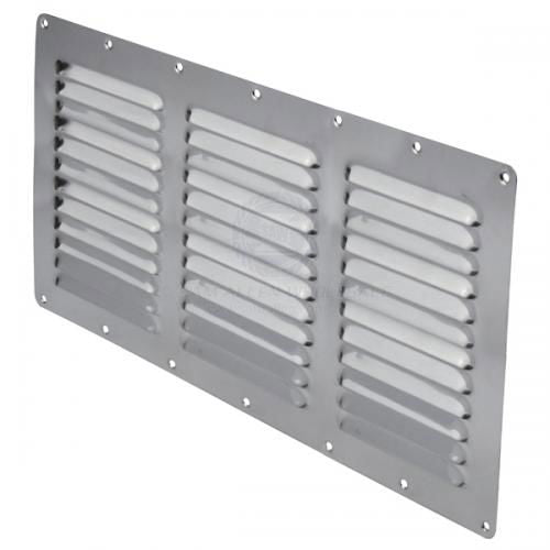 VENTS - RECTANGULAR LOUVRE STAINLESS STEEL
