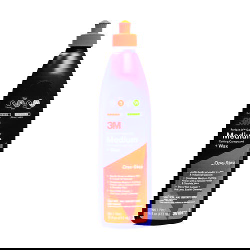 Perfect-It 36105 Gelcoat Medium Cutting Compound/Wax (Pint 473 mL)