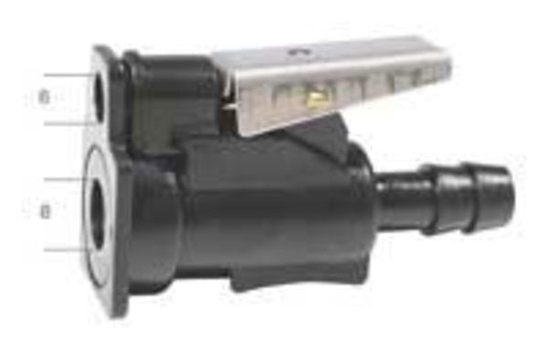 YAMAHA FUEL TANK FITTINGS AND CONNECTORS