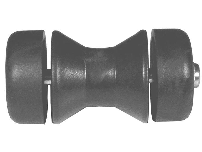 DUNBIER Bow Roller With End Caps & Bolt 4″