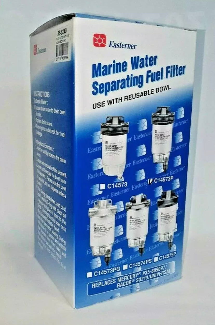 Easterner Water Separating Fuel Filter with reusable bowl