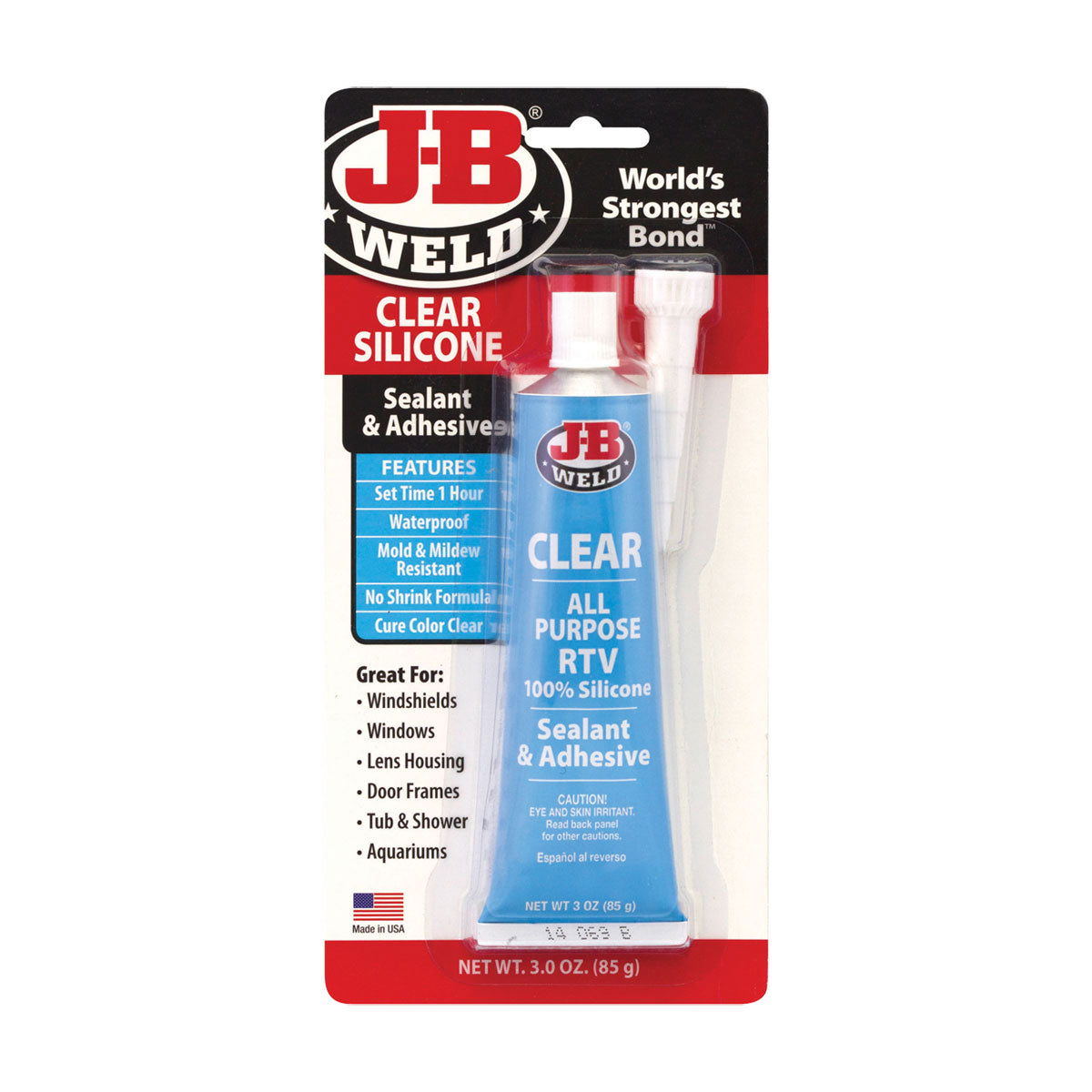 J-B Weld® Clear Silicone