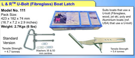 Launch & Retrieve Boat Latch