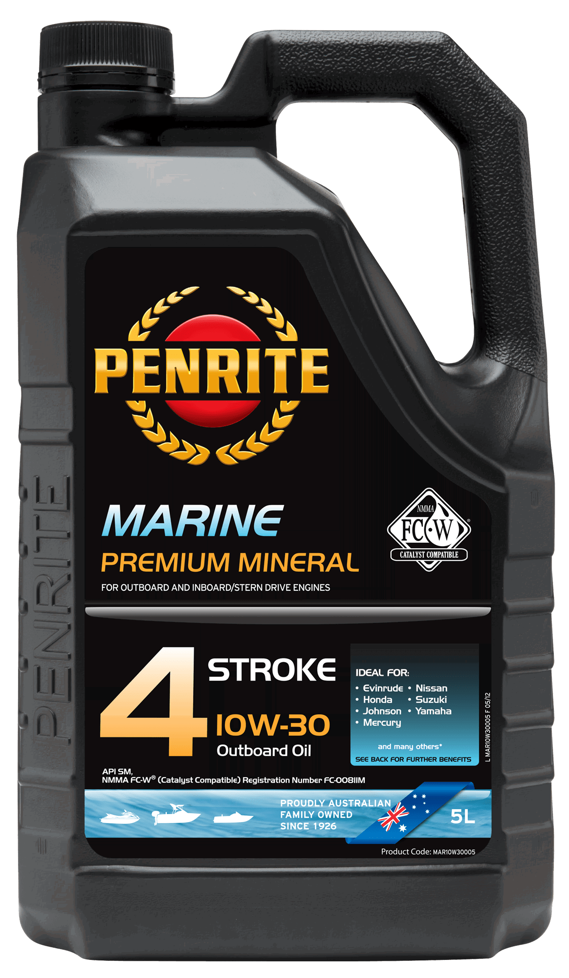 MARINE OUTBOARD 4 STROKE 10W-30 (Mineral)