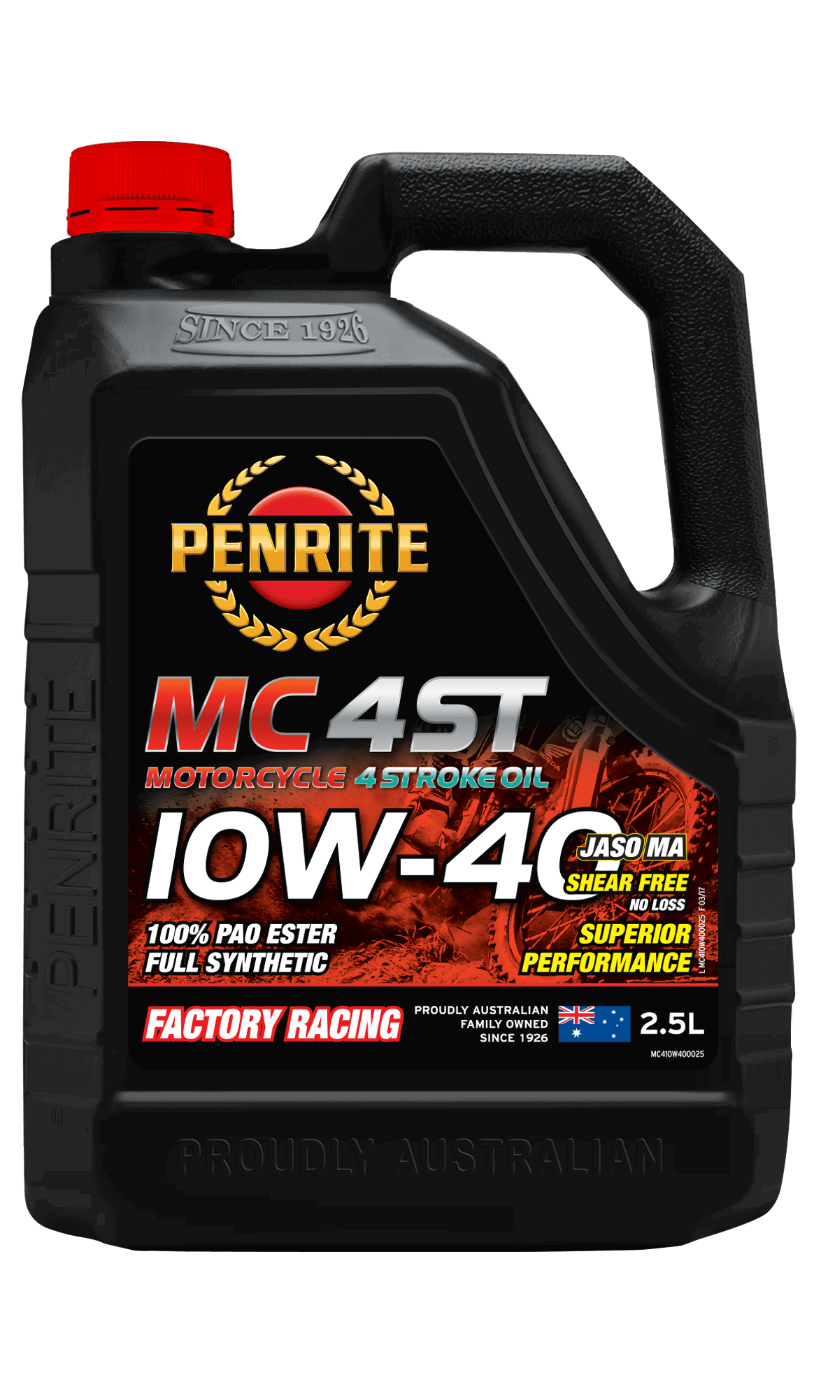 MC-4ST 10W-40 (100% PAO & ESTER)