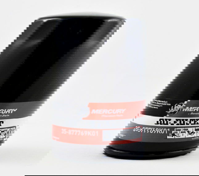 MERCURY 35-877769K01 OUTBOARD OIL FILTER - FITS 200 - 225 - 250 - 275 - 300 - 350 - 400 VERADO PRO SCI