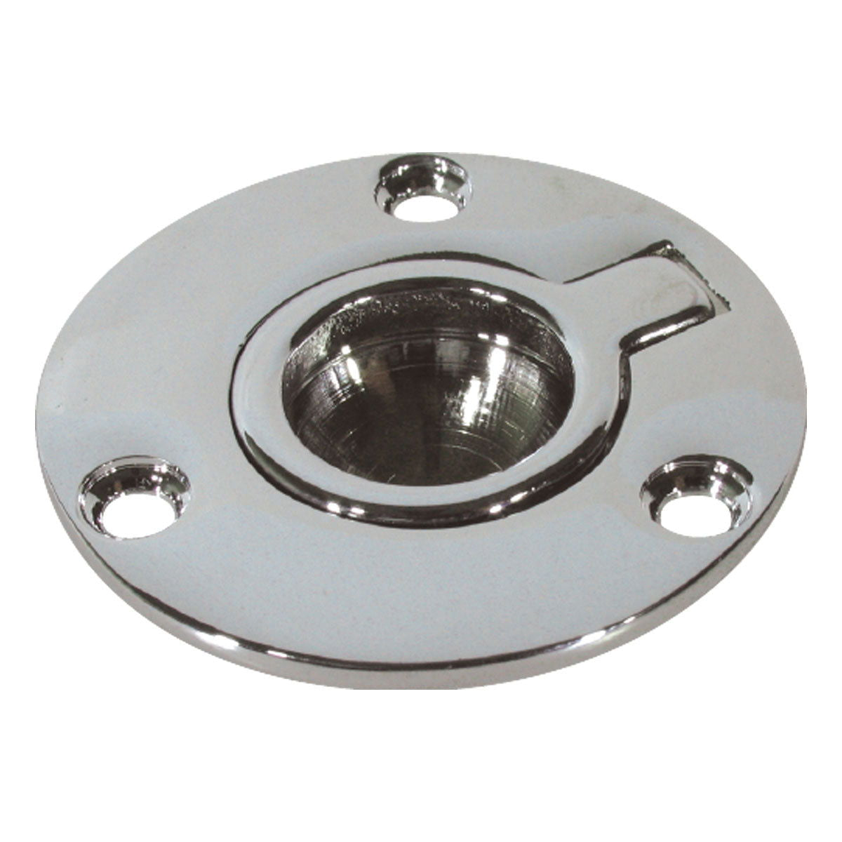 Marine Town® Round Lift Ring – Chrome Brass