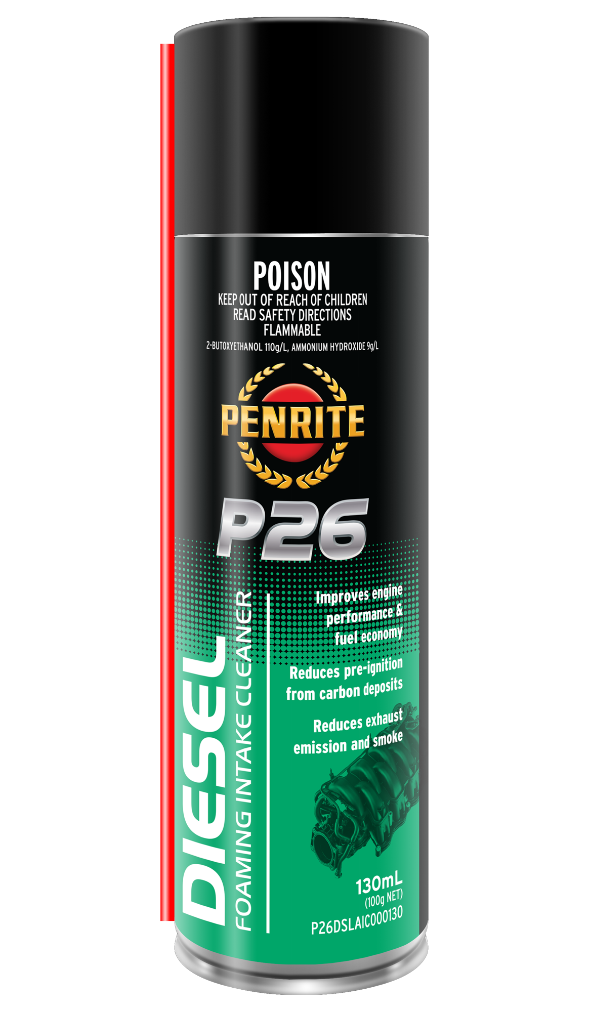 P26 DIESEL FOAMING INTAKE CLEANER