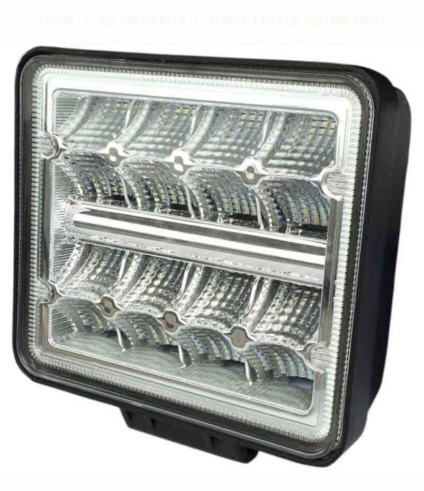Perfect Image Square High Power Heavy Duty LED Flood Light - 24W