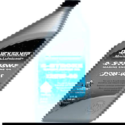 Quicksilver 4-Stroke Marine Engine Oil - FCW 25W40